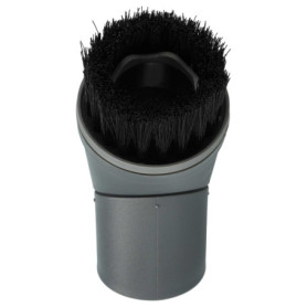 vhbw Brosse à épousseter compatible avec Miele S370, S371, S372, S344I, S346I, S347I, S348I, S356I, S360 aspirateur - Buse pince