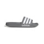 adidas Mixte Adilette Shower Slides, Grey Three/Cloud White/Grey Three, 48.5 EU