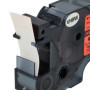 vhbw Ruban remplacement pour Dymo 45807, D1 pour imprimante d'étiquettes 7m x 19mm Noir sur Rouge