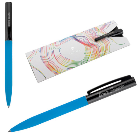 Pierre Cardin® VIVID Stylo à bille avec gravure | Étui pour stylo de qualité supérieure | mine bleue | noble | cadeau personnali