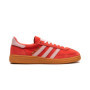 adidas Chaussure de handball d'entraînement pour homme, Rouge vif/rose transparent/gomme, 6