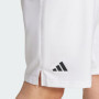 adidas Homme Club Tennis Climacool 3-Stripes Shorts, White, M 9 inch