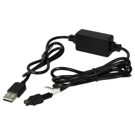 vhbw Câble USB de Chargement Compatible avec Sony DCR- DVD508, DVD602, DVD602E, DVD605, DVD605E, DVD610, DVD610E caméra, camésco