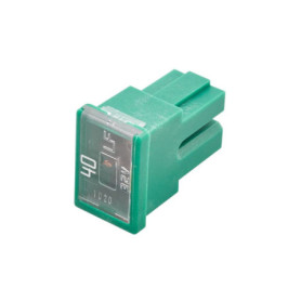 HELLA Fusible - Bloc fusible PAL série 1 - 40A - vert - Fiche: Femelle - Quantité: 1 - 8JS 740 026-021