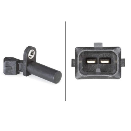 HELLA 6Pu 009 146-071 Capteur D'Angle, Vilebrequin - 12V - 2Pôle - Sans Câble