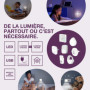 OSRAM Veilleuse LED mobile avec batterie externe, 3000-4000K, fonction lampe de poche, rechargeable par USB, IP20, pour une util
