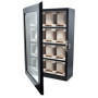 Uhrenhuette 2097 Vitrine murale pour 12 montres Noir