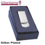 Money Clip Pince à Billets Argenté Argenté 6 x 2,5 cm