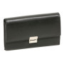LEAS Portefeuille pour serveur chauffeur de taxi, cuir véritable, noir Special Edition''