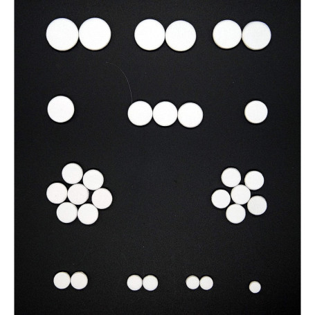 31 Tampons Soundman® pour Clarinette (Système Allemand) - Lot Universel - Peau de Mouton - 31 pièces