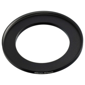 vhbw Bague d'adaptation de Filtre Step-Up de 49 mm vers 67 mm pour Objectif d'appareil Photo - Adaptateur, métal, Noir