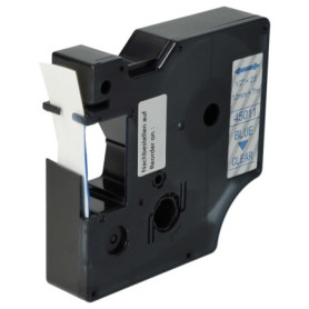 vhbw Ruban compatible avec Dymo LabelManager 100, 210D, 120P, 200, 260P, 100 Plus, 160 imprimante d'étiquettes 7m x 12mm Bleu su