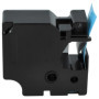 vhbw Ruban compatible avec Dymo LabelManager 400, 450D, 450, 500TS, 500, 300 imprimante d'étiquettes 7m x 24mm Noir sur Bleu