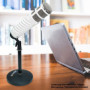 keepdrum MSA033 Support pour microphone Rode NT-USB NT1-A Podcaster