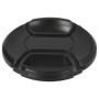 vhbw Bouchon d'objectif 72 mm Compatible avec Canon EF-S 18-200 mm 3.5-5.6 is Appareil Photo - Plastique, Noir, avec Ouverture i