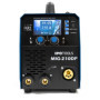 IPOTOOLS MIG-210DP Synergy Dual Pulse Poste à souder MIG MAG – LCD Poste à souder MIG avec 210A 230V IGBT, 6 en 1 Poste MIG Flux