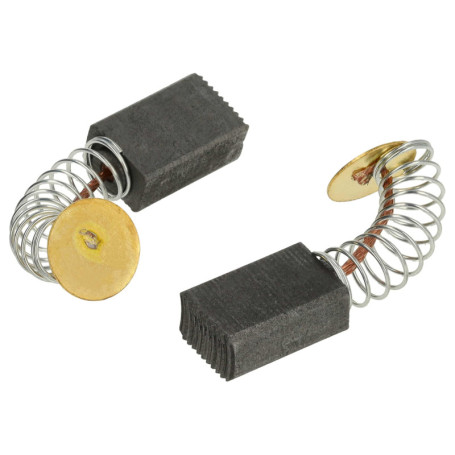 vhbw 2x balais charbon 7x11x16 mm compatible avec Diverse moteurs électriques, meuleuse d'angle, moteurs d'outil outil électriqu