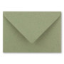 FarbenFroh® Lot de mini enveloppes à rabat en dentelle DIN C7 Lot de 50 230 - Vert.