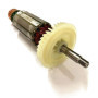 Ancre / Rotor / Moteur de rechange / Coureur / Collecteur / Pack de pôles avec ventilateur pour Bosch GWS 14-125 GWS 14-150 CI G