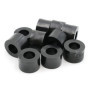 Design61 Lot de 10 entretoises rondes en polyéthylène haute définition L 7 mm x Ø 15/8,2 mm M8