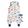 Slumbersac gigoteuse à pieds été pour enfant 0.5 Tog 90 cm en mousseline de bambou, douce et légère, Animaux marins | Turbulette
