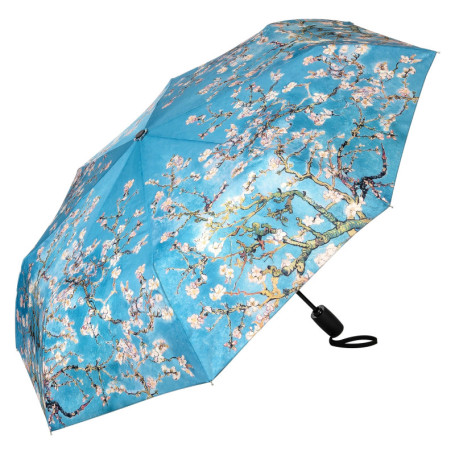 VON LILIENFELD Parapluie de poche Vincent van Gogh Fleur d'amandier Art Résistant au vent Ouverture-fermeture automatique Stable
