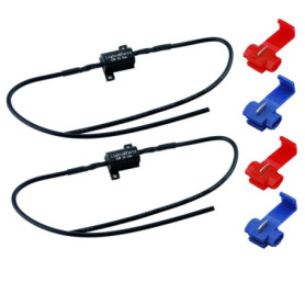 L&P B547-2 Lot de 2 résistances charge T10 5W W5W C5W H6W bax9s Canbus jusqu'à 10W 39R feux position LED SMD clignotants éclaira