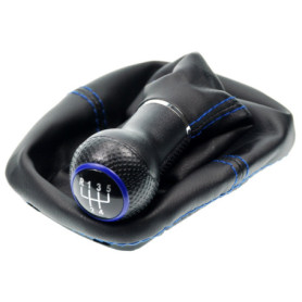 L&P A254-5 Soufflet Levier de Vitesse Pommeau de Vitesse 12mm compatible avec VW Golf 4 IV Boite 5 Plug & Play Pièce de rechange