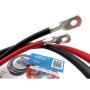 eXODA Câble de batterie 100cm câble d'alimentation en cuivre 35 mm² avec cosses à œillets M8