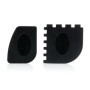 BBQ-Toro Lot de 2 grattoirs en plastique pour barbecue - Nettoyant en fonte - Pour four hollandais, poêle, casserole, wok