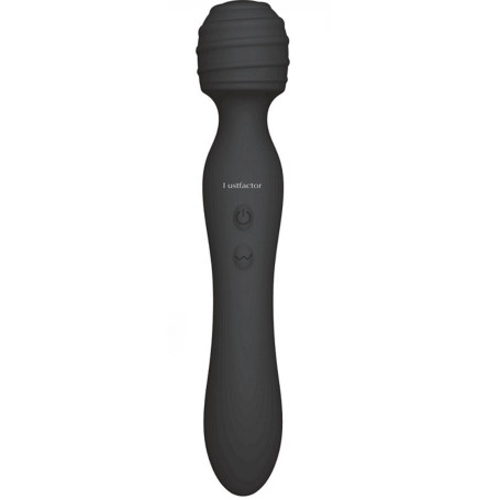 Lustfactor BEATZ | 2en1 Baguette de plaisir + Stimulateur clitoridien | Vibrateur vaginal pour Clitoris + Point G pour elle en s