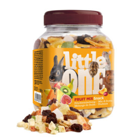 Little One Fruit Mix | 180 g | Aliment complémentaire pour rongeurs et Lapins Nains | avec des Fruits séchés comme la Banane, l'