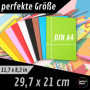 perfect ideaz 27 feuilles de papier mousse de couleur DIN A4, plaques de mousse en 9 couleurs différentes, 2 mm d’épaisseur, cao