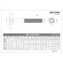 SECCARO Vis cylindriques M8 x 40 mm inox V2A VA A2, DIN 912 / ISO 4762, six pans creux, filetage partiel, 20 pièces