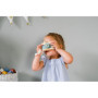 Kindsgut Appareil Photo en Bois, Appareil Photo en Bois pour Les Petits Enfants, Beau Cadeau aux Couleurs subtiles, Aquamarine