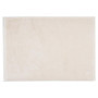 herzbach home Lot de 2 tapis de bain de qualité supérieure PURA - 50 x 70 cm - 100 % coton - Couleur : beige