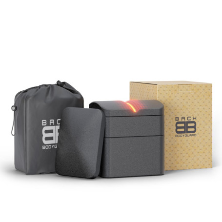 BACK BODYGUARD Aide dorsale originale 2023 - Kit d'étirement du dos pour soulager le bas et le haut du dos - Extenseur du dos à 