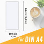 perfect line - Intercalaires recyclés, lot de 220, blanc, perforés - certifiés Ange Bleu, pour format A4, fabriqués en Allemagne