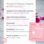 MB Cosmetics Masque au collagène – avec acide hyaluronique, niacinamides et probiotiques – masque visage hydratant en hydrogel p