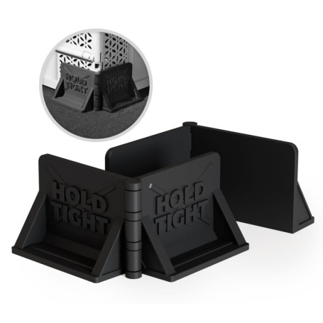 NewGround Designs Hold TIGHT Lot de 2 fixations Velcro pour coffre de voiture - Fixation Velcro parfaite pour sécuriser les baga