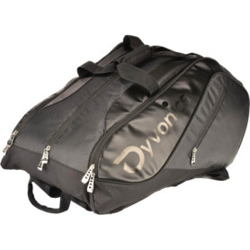 Dyvonics Sac de padel et pickleball 70 l – XL Sac à dos et sac de sport avec compartiment à chaussures ventilé, 2 compartiments 