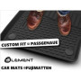 Tapis de Sol ELEMENT 3D sur Mesure pour Mercedes-Benz GLB (I (X247)), 2019->, 3pcs, Noir