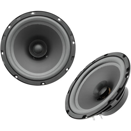 Sound-way - Haut-parleurs Pair d'enceintes bicone 16,5 cm Speakers pour Voiture Universel de 120 Watts