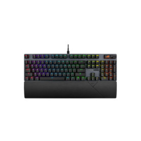 ASUS ROG Strix Scope II X - Clavier mécanique Gaming, switches ROG NX V2 remplaçables à Chaud, Mousse insonorisante, Touches en 