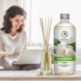 Recharche Diffuseur Roseaux du Jasmin avec Huile Essentielle du Jasmin 2x500ml - Parfum Ambiance - Desodorisant Maison - Diffuse