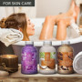 Sel de Bain Set Lavande & Coco & Bois de Santal 3х600g - Huile de Lavande Essentielle - Huile de Noix de Coco - Huile Essentiell