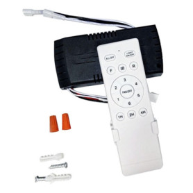 Kit de télécommande universelle pour ventilateur de plafond, 6 vitesses et minuterie, remplacement à distance pour ventilateur d