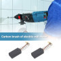 OTOTEC 2 paires de balais de carbone 2604321913 15 x 8 x 5 mm avec coupure automatique compatible avec Bosch CSB-470LE CSB 650-2