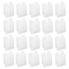 OTOTEC Lot de 20 inserts anti-vibrations pour radiateur, 10 x 14 mm, supports de radiateur pour plaque de radiateur, crochets de