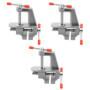 OTOTEC 3 Pièces Mini Étau d'établi Pince Étau de Travail Portable Étau en Alliage d'aluminium Petit Étau d'établi pour La Répara